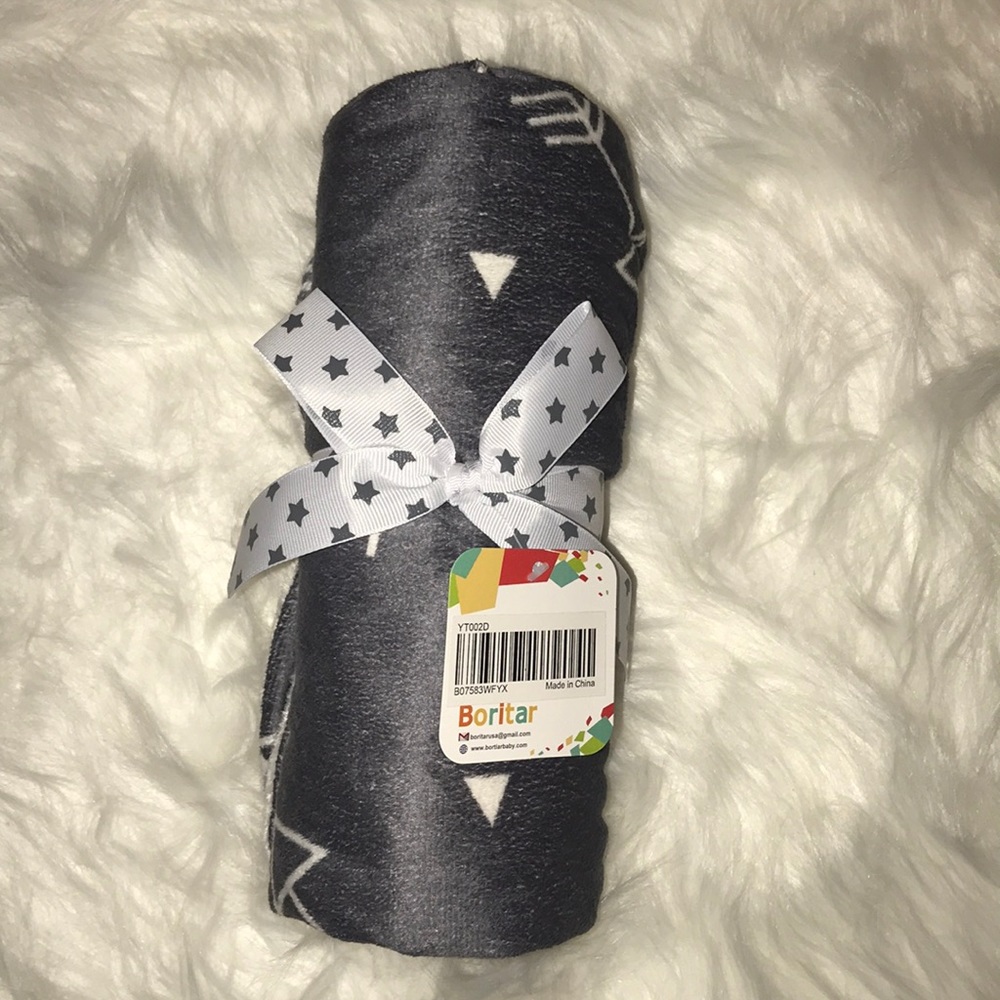 Arrow baby blanket